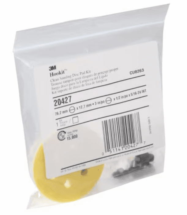 3M HOOKIT BAKPLATE - Per Hagen Bilrekvisita