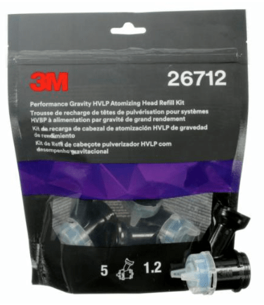 3M™ Performance Gravity HVLP 1,2 forstøvningsdyser - Per Hagen Bilrekvisita