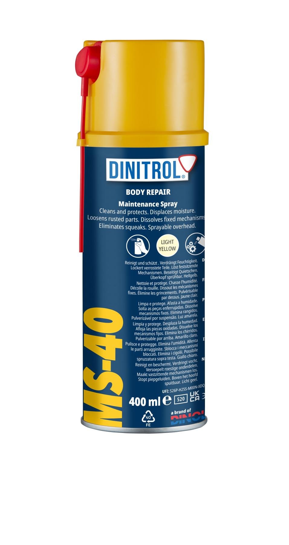 DINITROL MS 40 - 400ML - Per Hagen Bilrekvisita