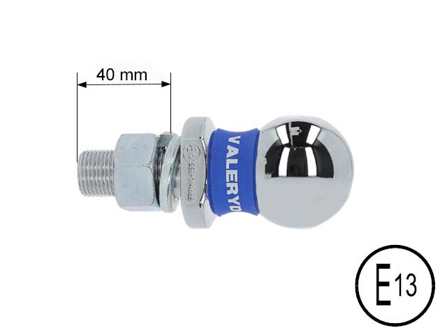 Kule 50 mm, 22 mm tapp, E13 godkjent for kjøretøy - Per Hagen Bilrekvisita