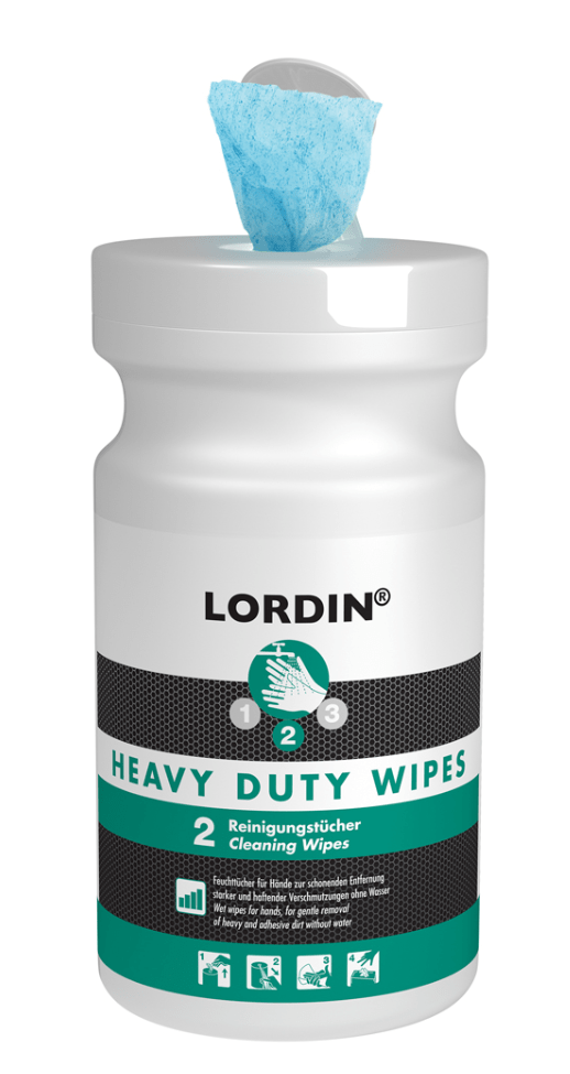 Lordin Heavy duty wipes - Per Hagen Bilrekvisita