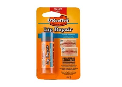 O'Keeffe's Lip Repair Cooling - Per Hagen Bilrekvisita