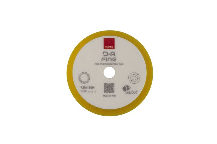 Rupes DA pad gul 130/150 - Per Hagen Bilrekvisita