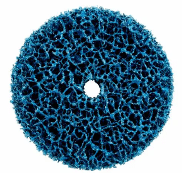 Scotch - Brite™ Clean & Strip Rondell, 100 mm x 13 mm, Blå - Per Hagen Bilrekvisita