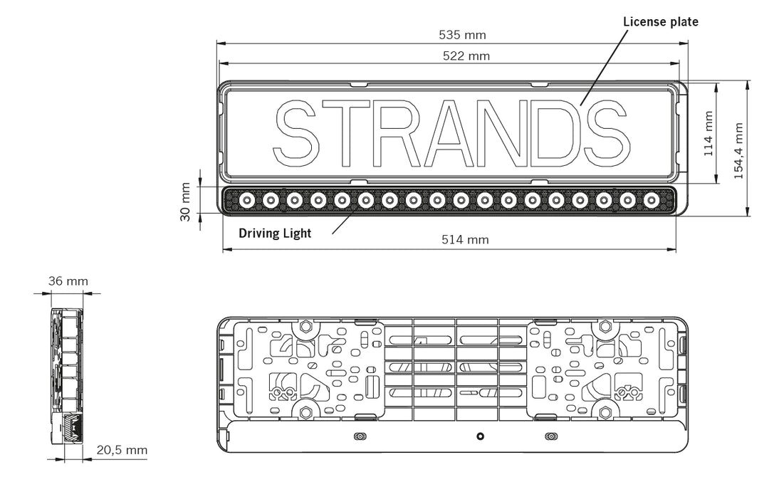 Strands Nuuk E - Line! - Per Hagen Bilrekvisita