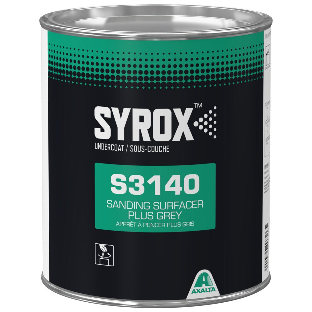 Syrox S3140 SANDING SURFACER PLUS GREY - Per Hagen Bilrekvisita