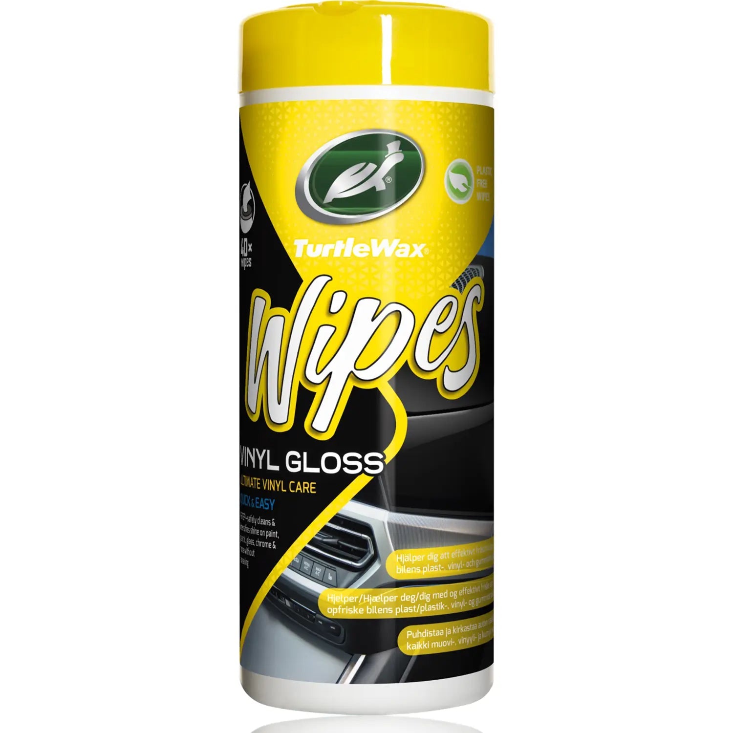 TURTLE WAX WIPES VINYL GLOSS - Per Hagen Bilrekvisita