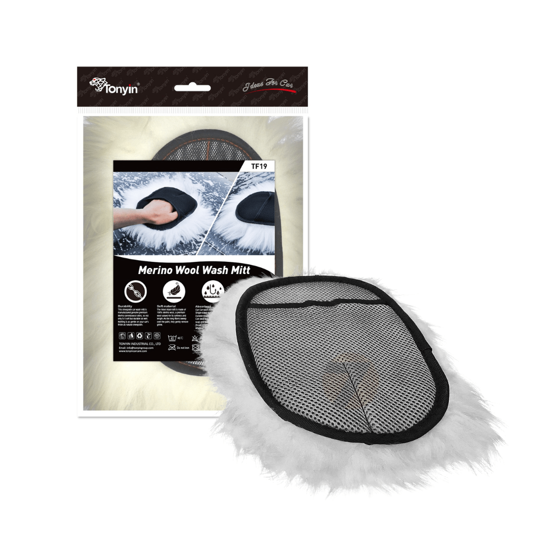 WOOL WASH MITT - Per Hagen Bilrekvisita