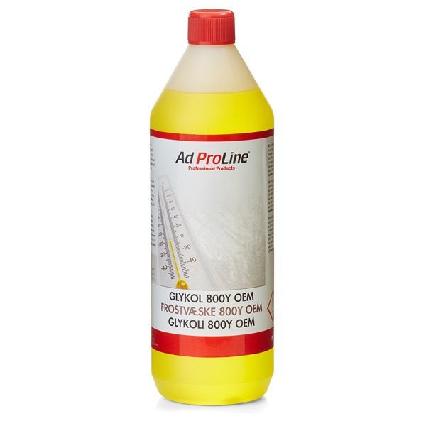 1L GUL 800Y OEM FROSTVÆSKE - Per Hagen Bilrekvisita