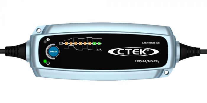 BATTERILADER LITHIUM XS (5.0) - Per Hagen Bilrekvisita
