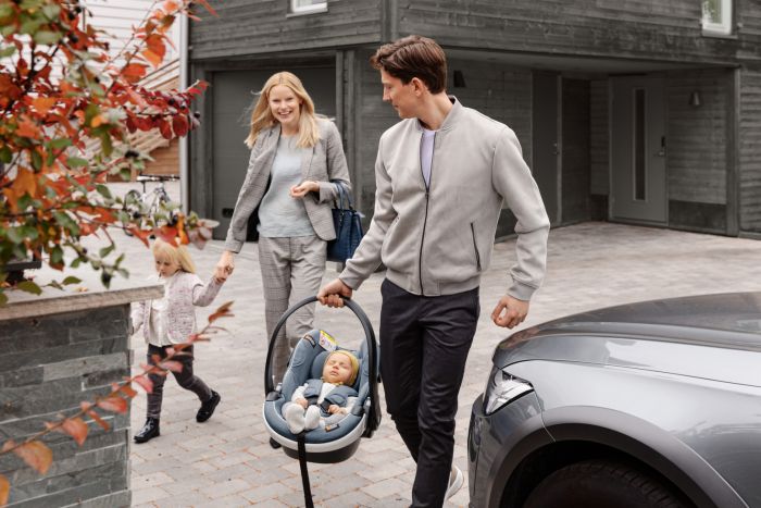 BESAFE iZi GO MODULAR X1 I - SIZE - METALLIC MÉLANGE - Per Hagen Bilrekvisita