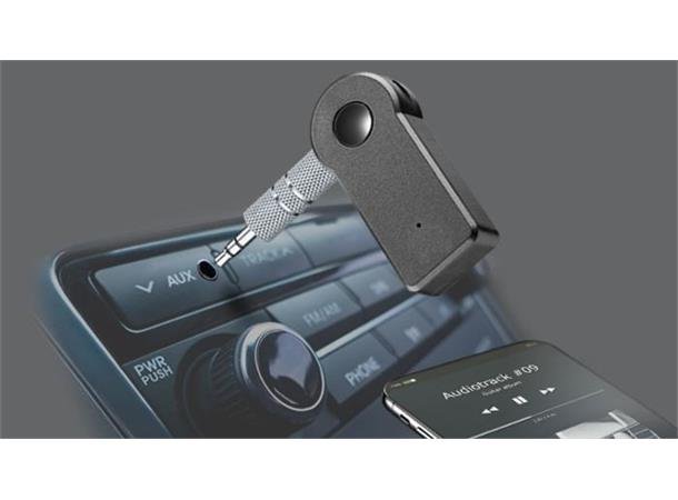 Bluetooth - mottaker for aux - uttak - Per Hagen Bilrekvisita