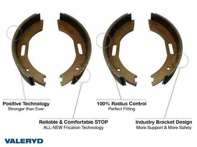 BPW BREMSESKOSETT 200X50MM - Per Hagen Bilrekvisita