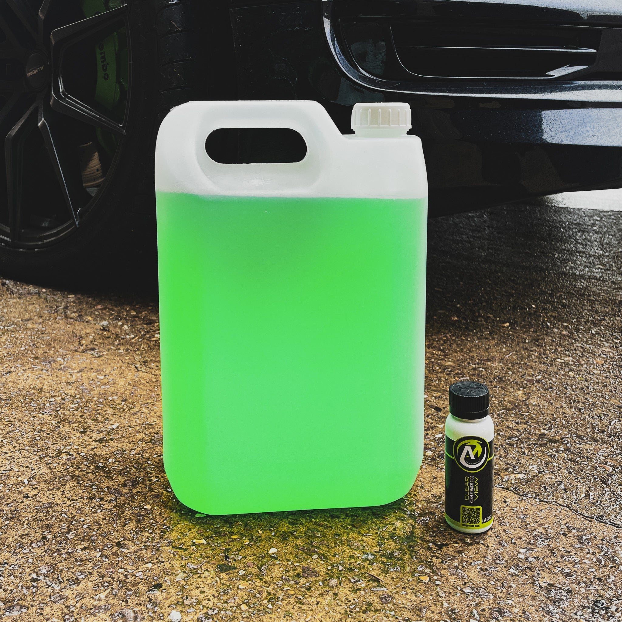 CLEAR VIEW - SCREEEN WASH - Per Hagen Bilrekvisita