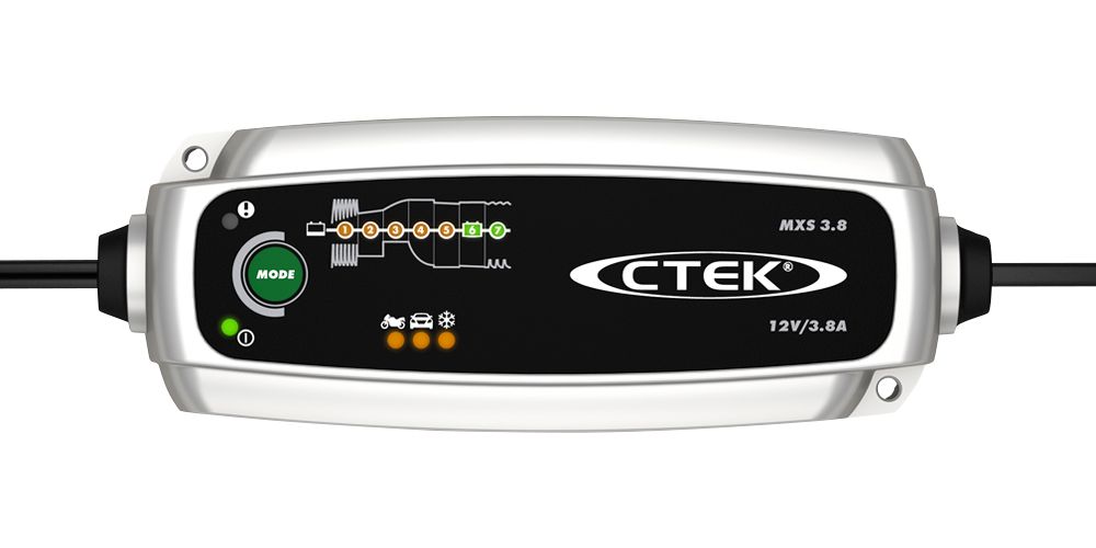 CTEK BATTERILADER MXS 3,8 - Per Hagen Bilrekvisita