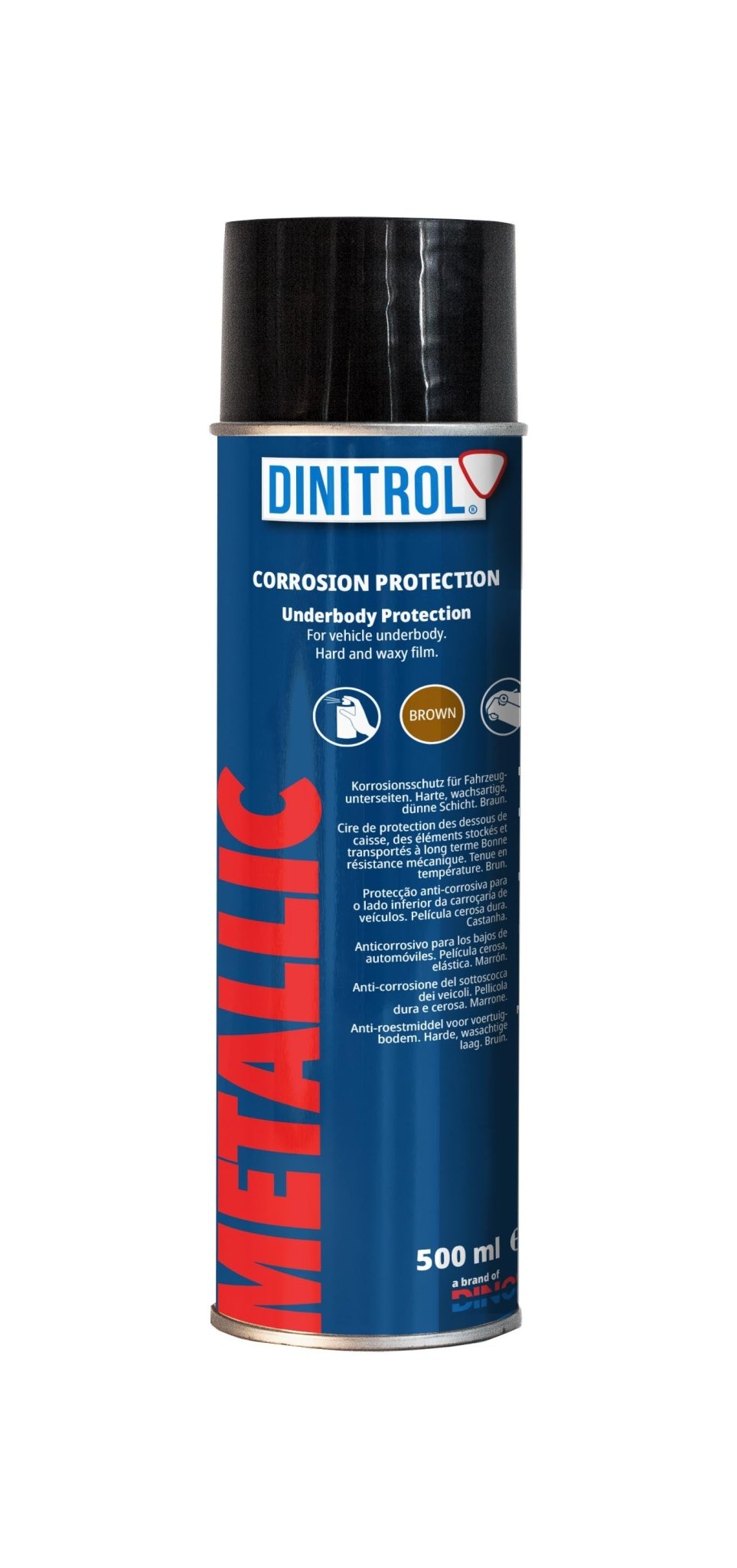 DINITROL METALLIC SPRAY - Per Hagen Bilrekvisita