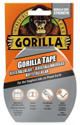 GORILLA TAPE KRYSTALLKLAR - Per Hagen Bilrekvisita