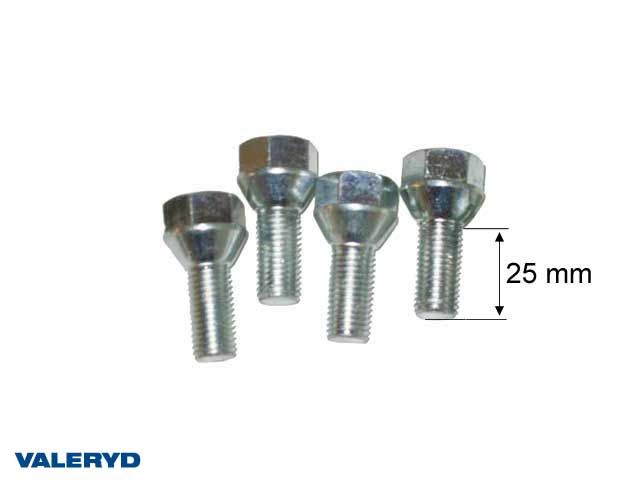 HJULBOLT M12X1,5 UNIVERSAL - Per Hagen Bilrekvisita