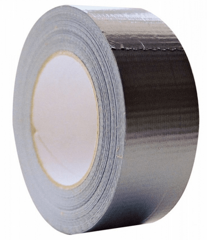 LERRETS TAPE SORT , 50 MM X 25 M S - Per Hagen Bilrekvisita