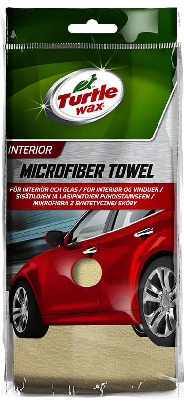 MICROFIBERKLUT INTERIØR GUL - Per Hagen Bilrekvisita