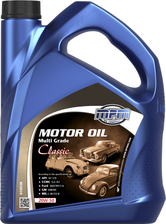 MOTOR OIL 20W - 50 MULTI GRADE CLASSIC - Per Hagen Bilrekvisita