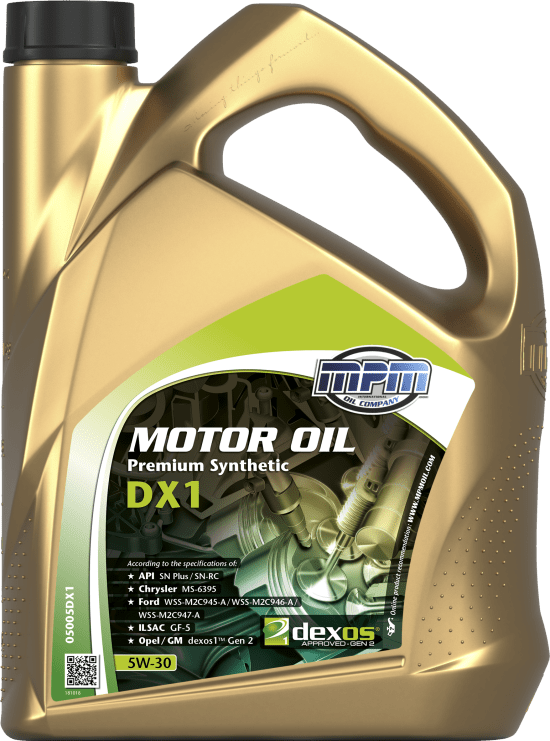 MOTOR OIL 5W - 30 PREMIUM SYNTHETIC DX1 - Per Hagen Bilrekvisita