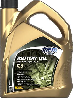 MOTOR OIL 5W - 40 PREM.SYNTH.C3 - Per Hagen Bilrekvisita