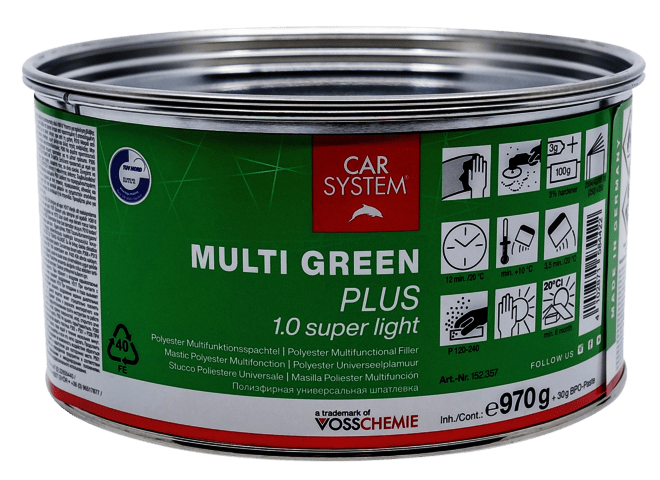 Multi green sparkel 1kg - Per Hagen Bilrekvisita