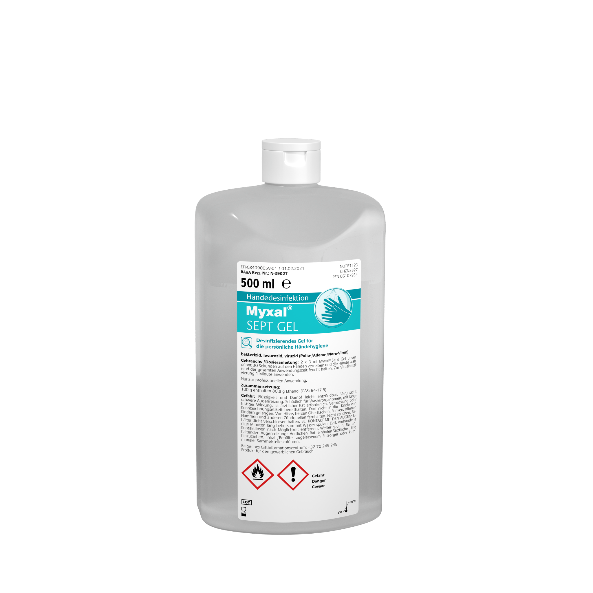 MYXAL SEPT - GEL 500ml - Per Hagen Bilrekvisita