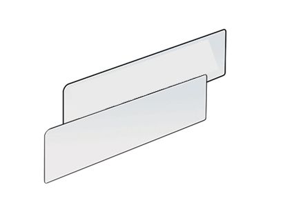 NUMMERSKILTPLATE HVIT - Per Hagen Bilrekvisita