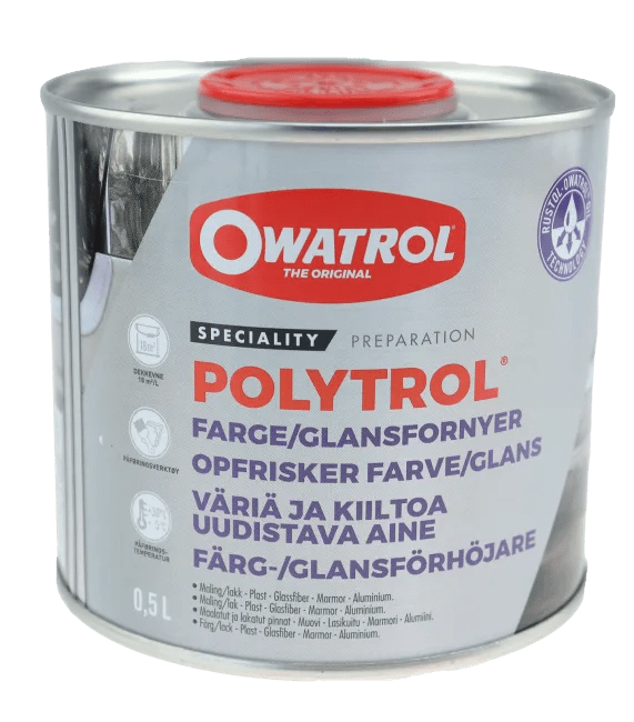 Owatrol Polytrol fargefornyer 0,5L - Per Hagen Bilrekvisita