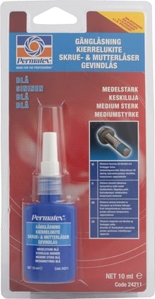 PERMATEX SKRUE & MUTTERLÅSER BLÅ - Per Hagen Bilrekvisita