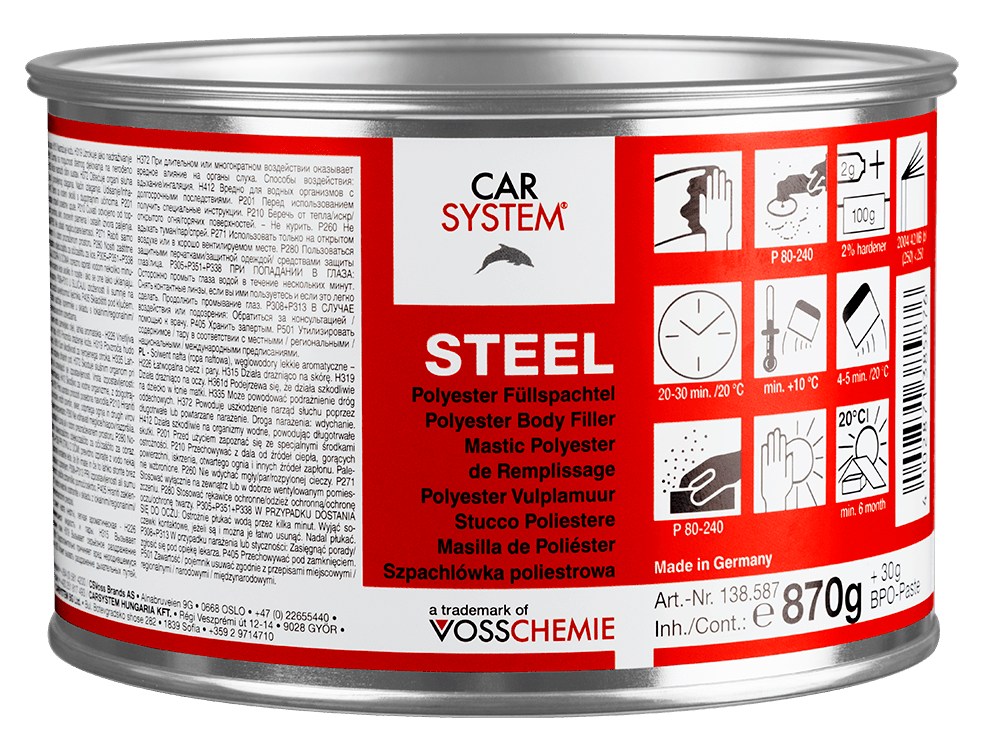 STEEL SPARKEL 0,9KG SPESIAL - Per Hagen Bilrekvisita