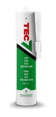 TEC 7 HVIT 310ML PATRON - Per Hagen Bilrekvisita