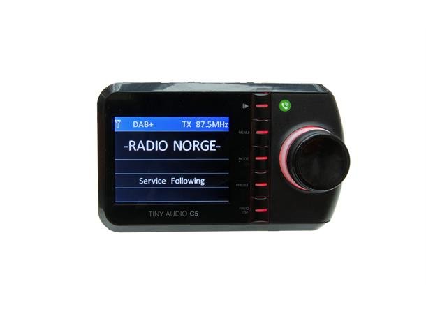 Tiny Audio C5 DAB+ bluetooth m/ Service following - Per Hagen Bilrekvisita