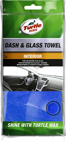 TURTLE WAX MIKROFIBERKLUT DASH & GLASS - Per Hagen Bilrekvisita