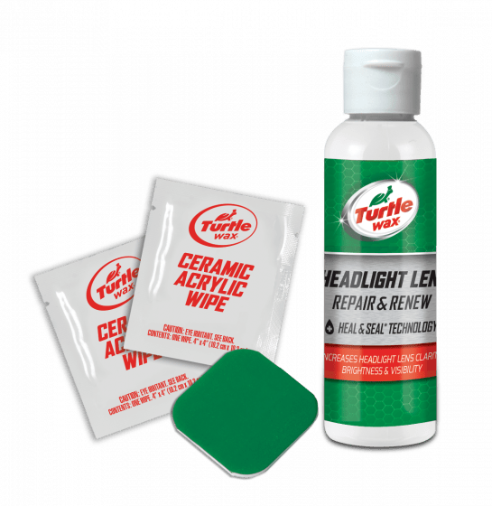 TURTLE WAX SPEED HEADLIGHT LENS RESTORER KIT LYKTEGLASSFORNYER - Per Hagen Bilrekvisita