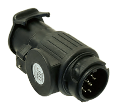 VALERYD STØPSELDAPTER LED 13 - 7 POLET - Per Hagen Bilrekvisita