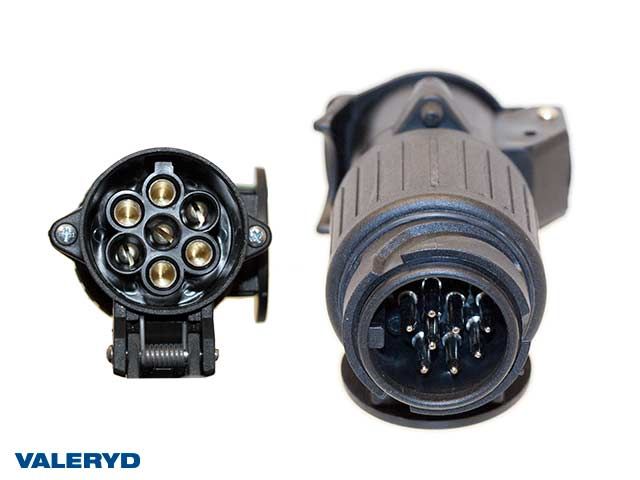 VALERYD STØPSELDAPTER LED 13 - 7 POLET - Per Hagen Bilrekvisita