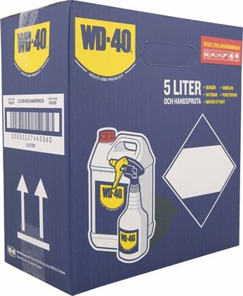 WD 40 MULTI SPRAY M/PUMPEFLASKE 5 L - Per Hagen Bilrekvisita