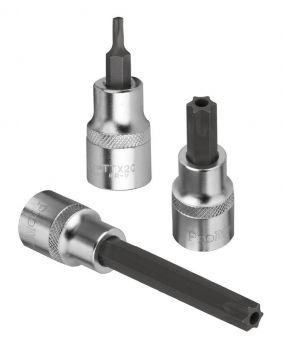 1/2" PIPEBITS TORX M/HULL T30 - Per Hagen Bilrekvisita