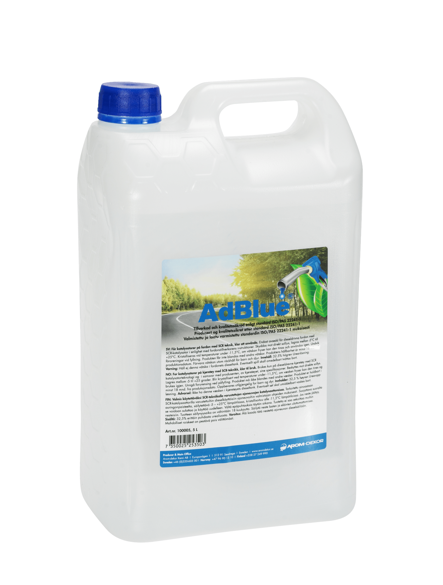 5L Adblue - Per Hagen Bilrekvisita