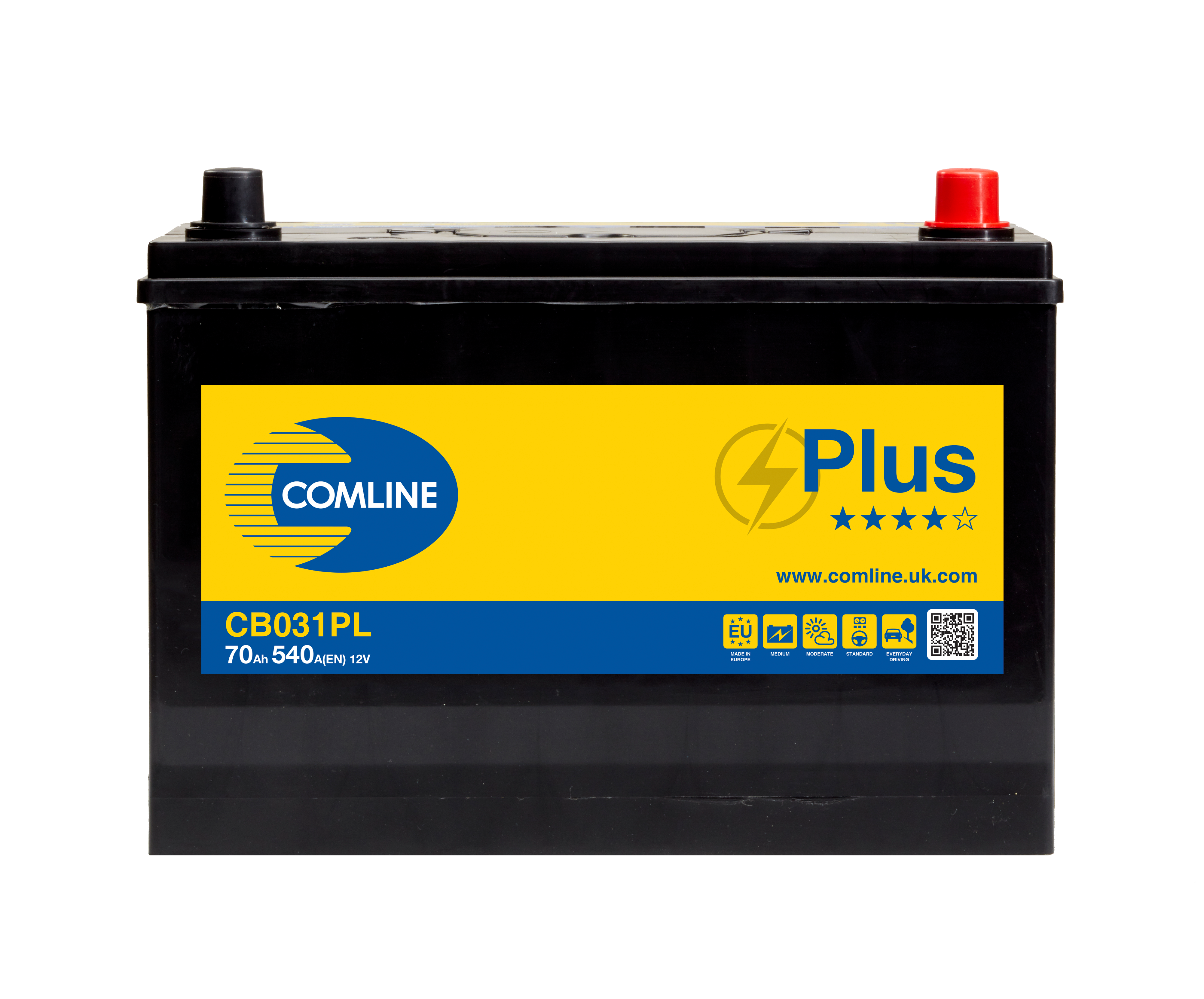 Comline batteri 70AH