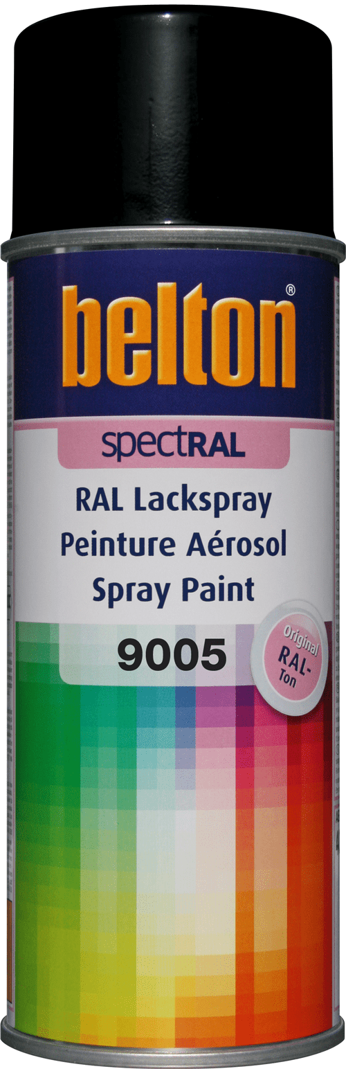 Belton SVART RAL 9005 BLANK * - Per Hagen Bilrekvisita