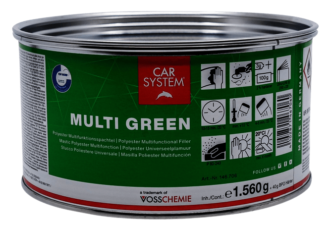 MULTIGREEN SPARKEL 1,6KG - Per Hagen Bilrekvisita