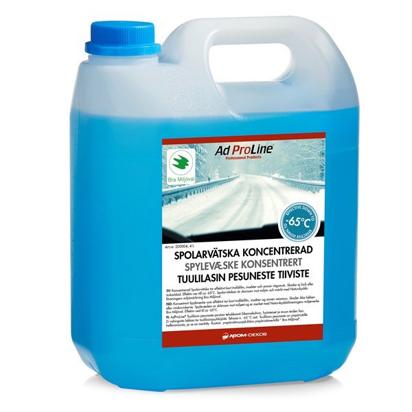 Spylervæske konsentralt 4l - Per Hagen Bilrekvisita