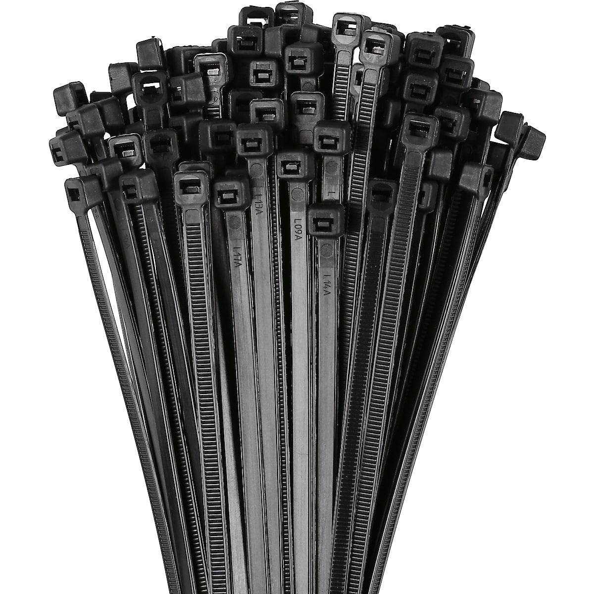 STRIPS, 286X4.8MM SVART 100PK - Per Hagen Bilrekvisita