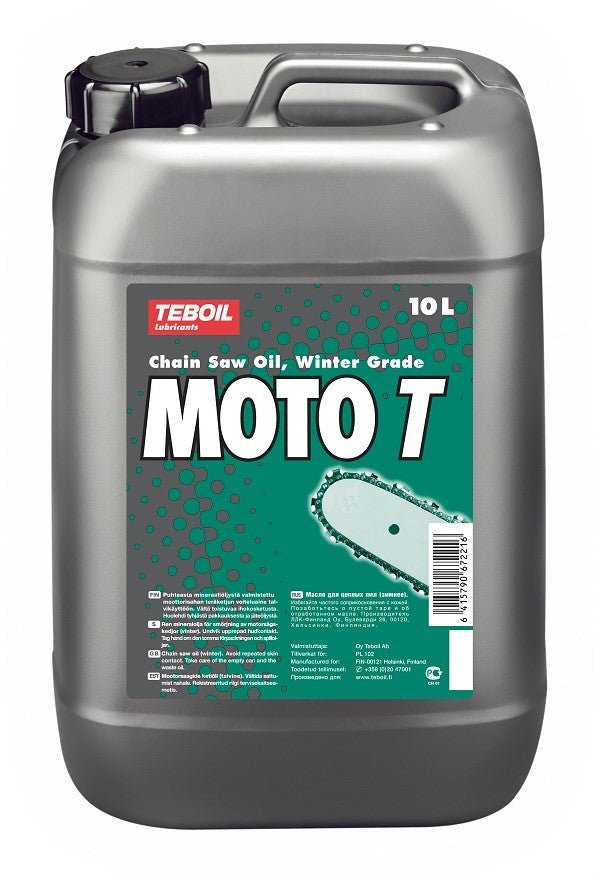 Teboil sagkjedeolje vinter. - Per Hagen Bilrekvisita