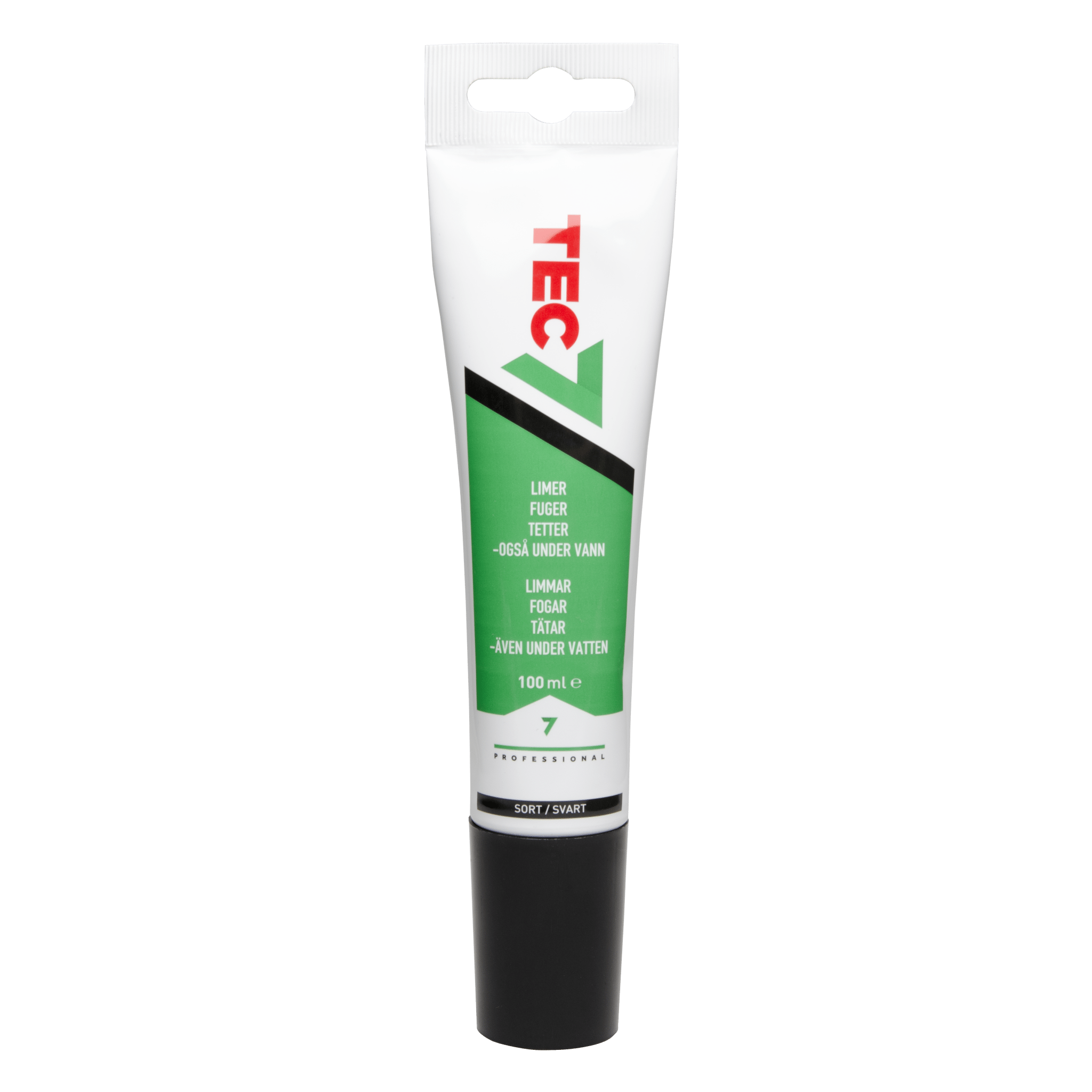 TEC 7 SORT 100ML BLISTER - Per Hagen Bilrekvisita