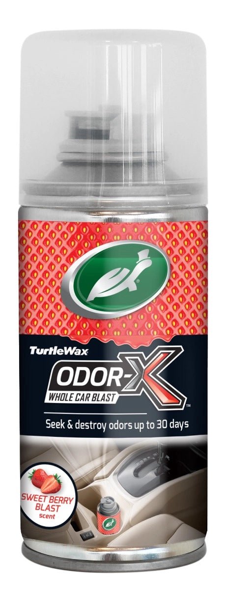 TURTLE WAX ODOR - X WHOLE CAR BLAST - SWEET BERRY BLAST - Per Hagen Bilrekvisita